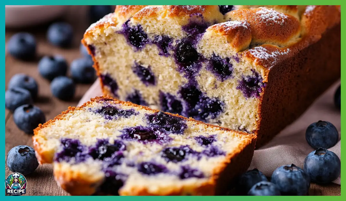 Blueberry Cream Cheese Bread