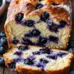 Blueberry Cream Cheese Bread