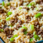 Hamburger & Rice Casserole