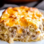 Biscuits and Gravy Casserole