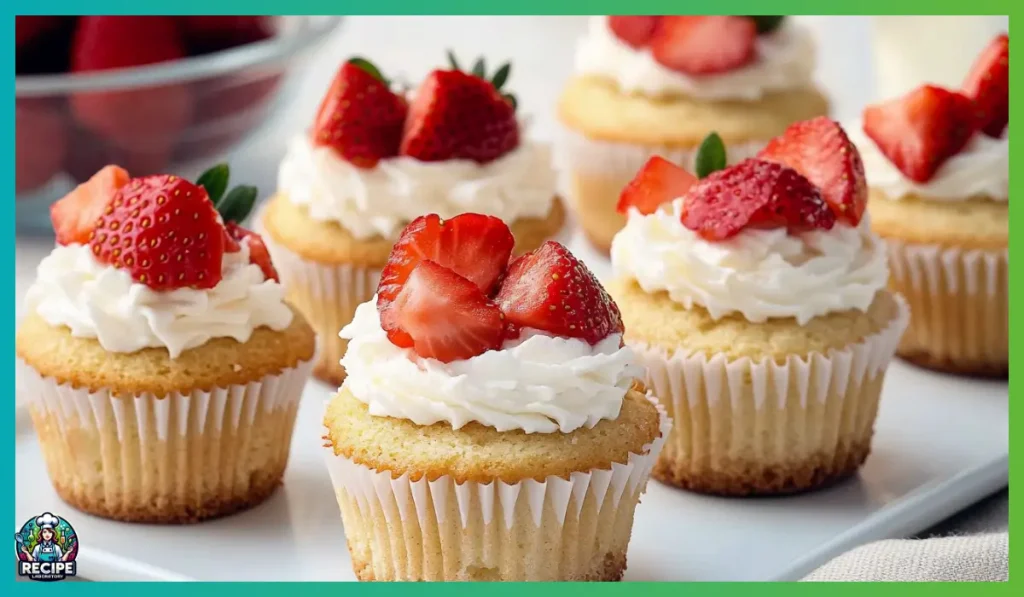 Vegan strawberry shortcake