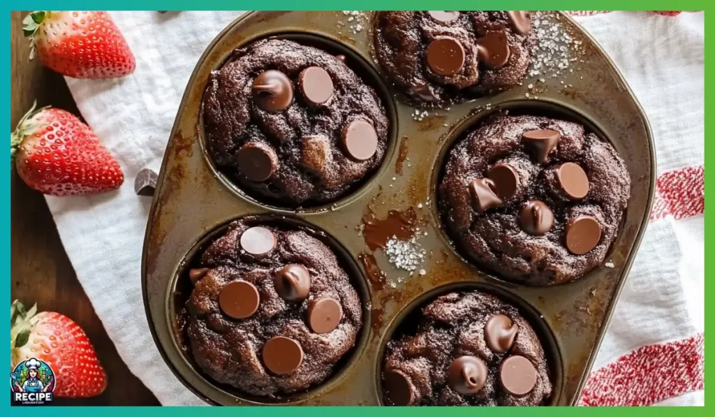Chocolate Covered Strawberry Muffins