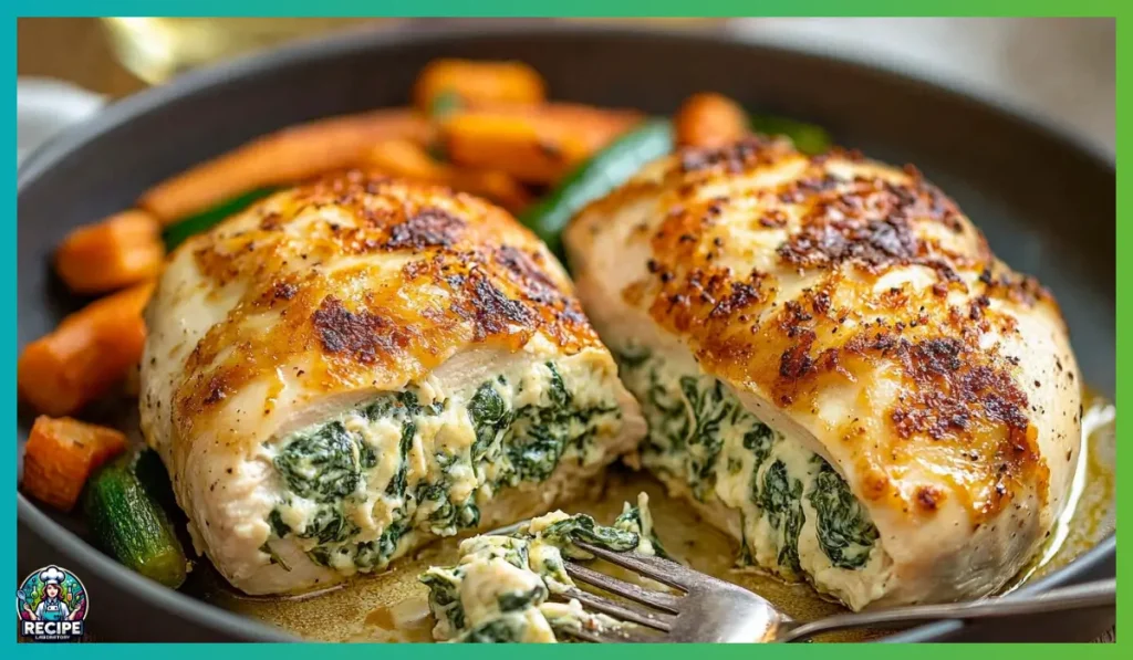 Spinach Stuffed Chicken Breasts