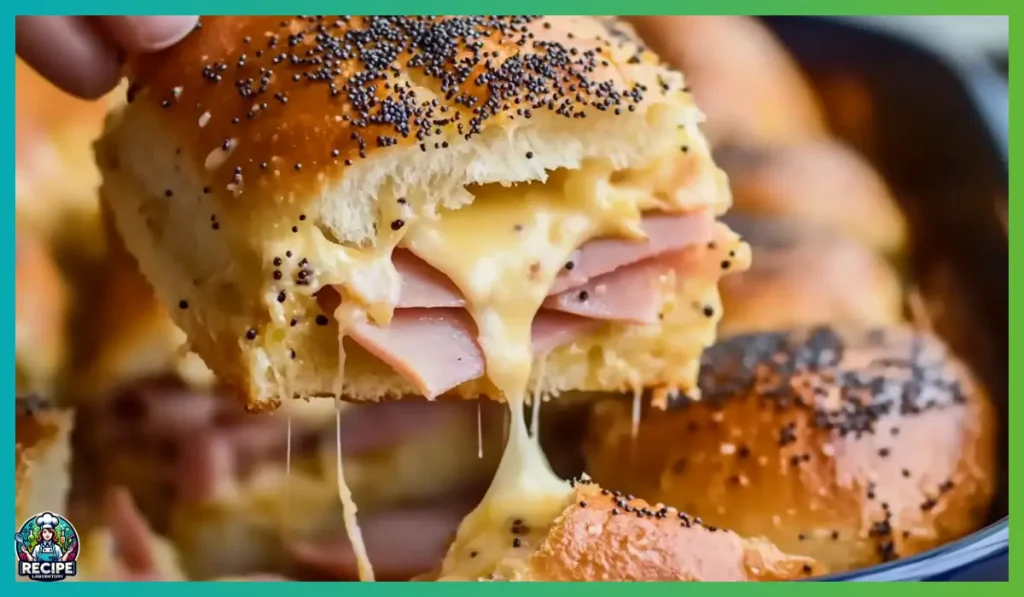 Cheesy turkey sliders