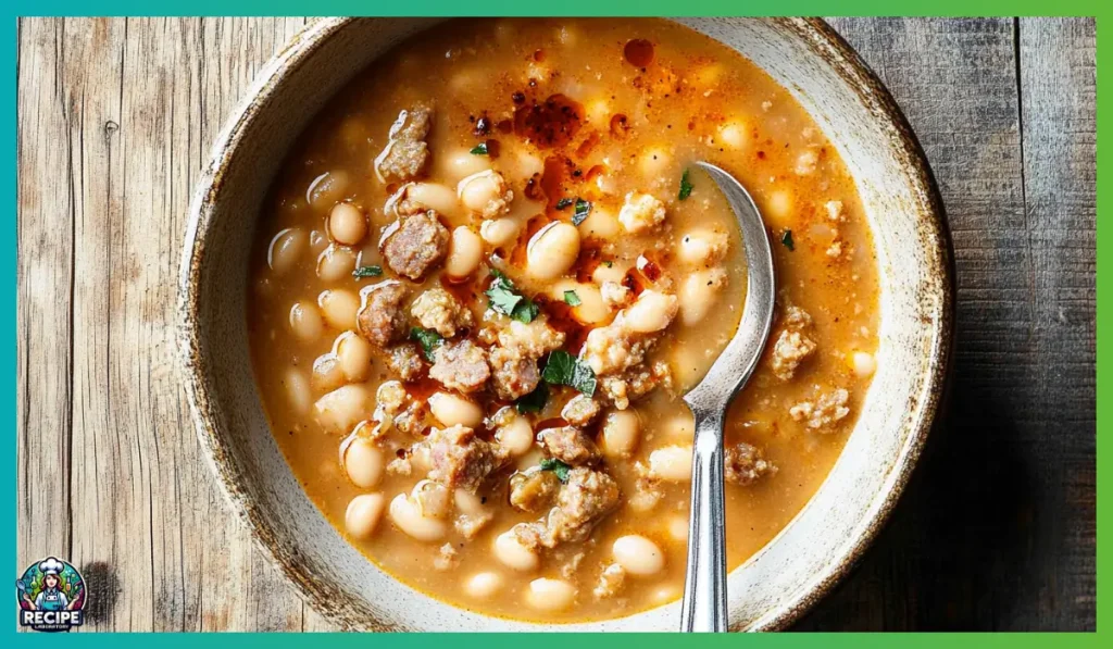 Creamy bean soup