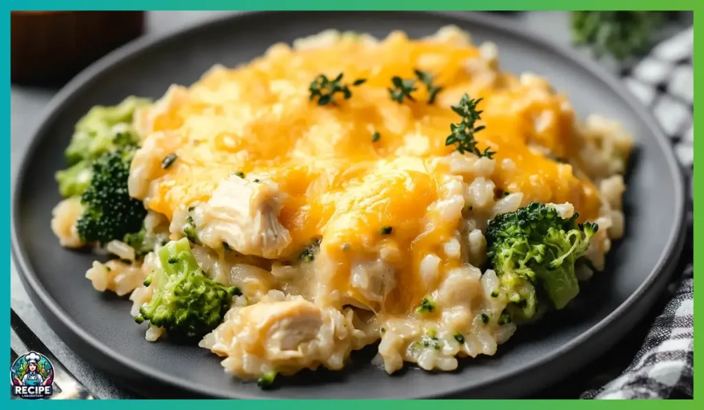 Cheesy Broccoli Chicken Casserole
