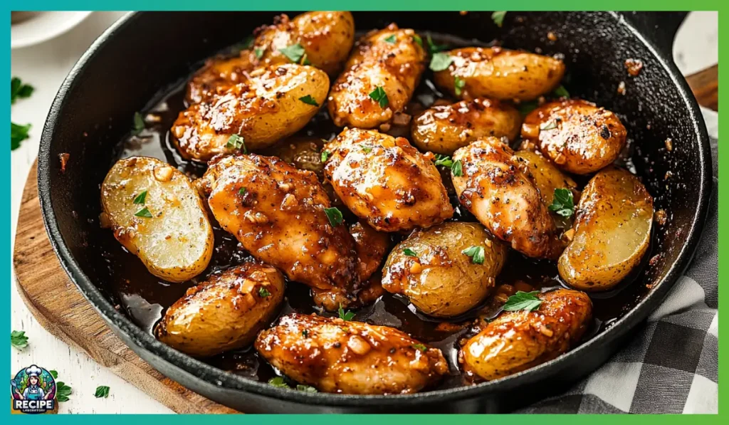Garlic Butter Chicken Skillet