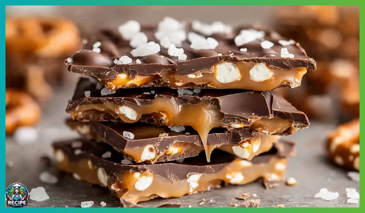 Salted Caramel Pretzel Bark