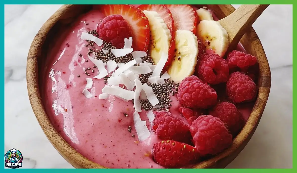 Strawberry Banana Smoothie Bowl