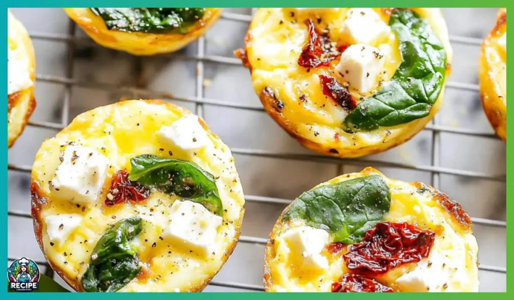 Spinach Feta Egg Cups