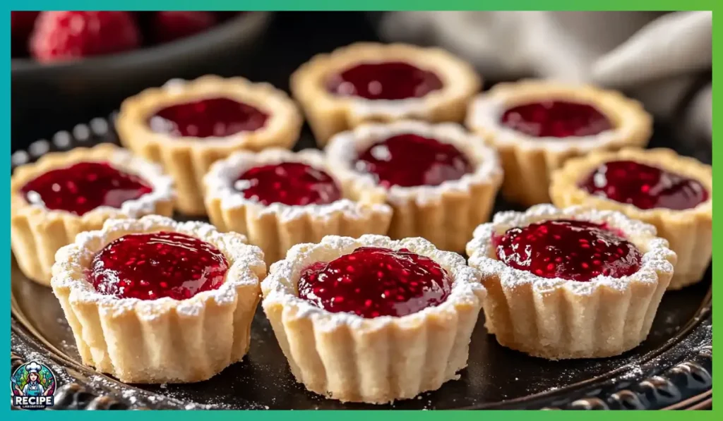 Mini Raspberry Almond Tarts