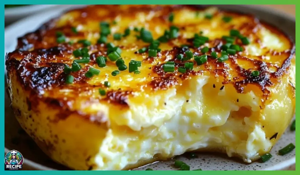 Baked cottage cheese eggs