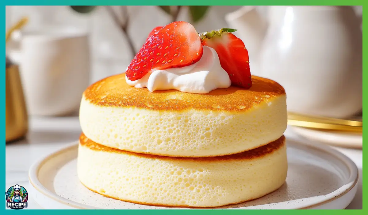 Fluffy Japanese soufflé pancakes