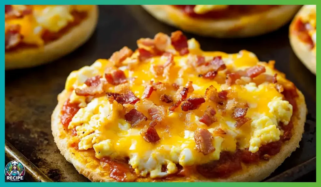 English Muffin Breakfast Pizzas