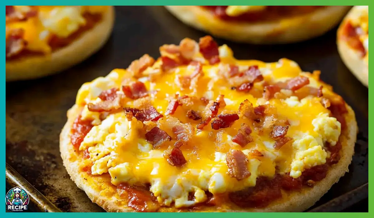English Muffin Breakfast Pizzas