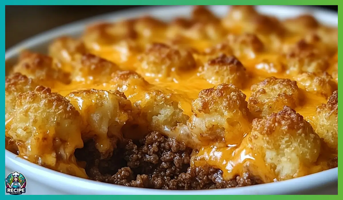 Cheesy Tater Tot Casserole