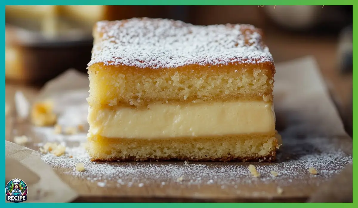 Vanilla Magic Custard Cake