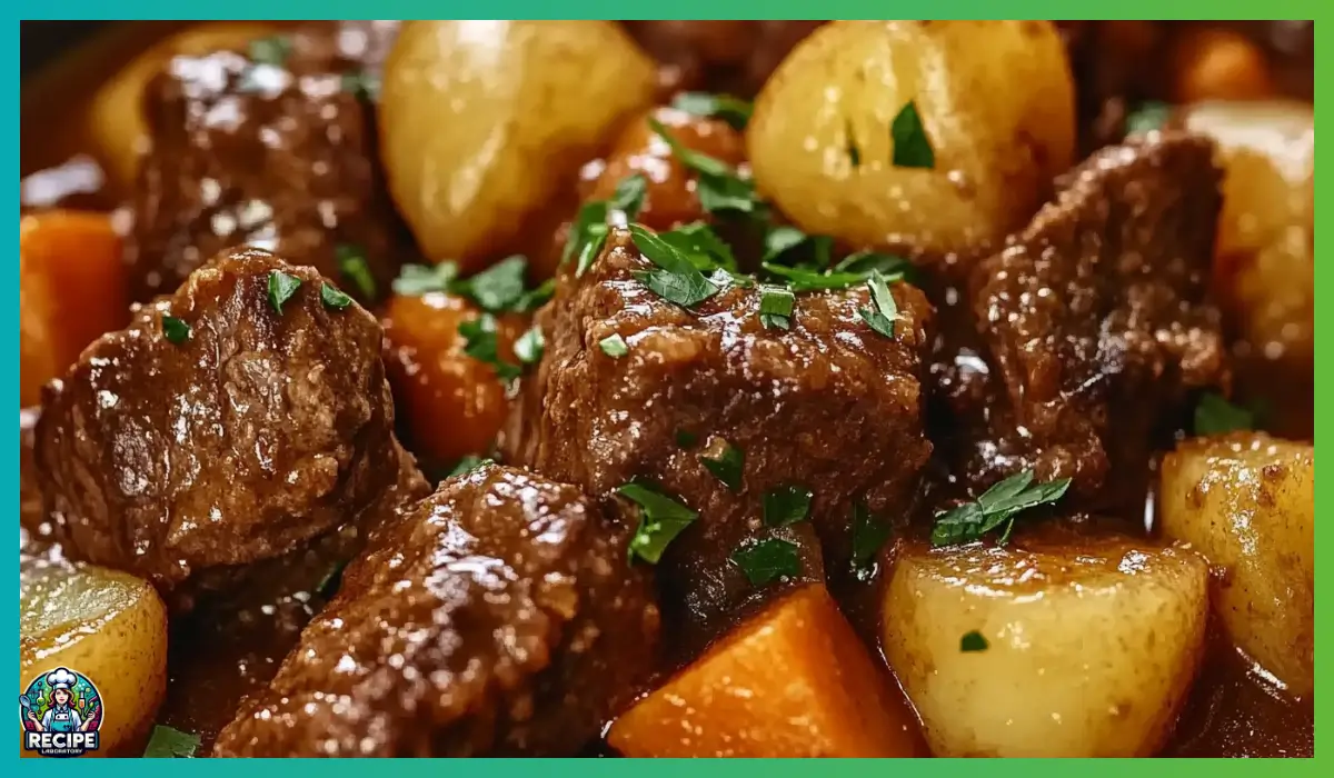 Slow Cooker Garlic Beef