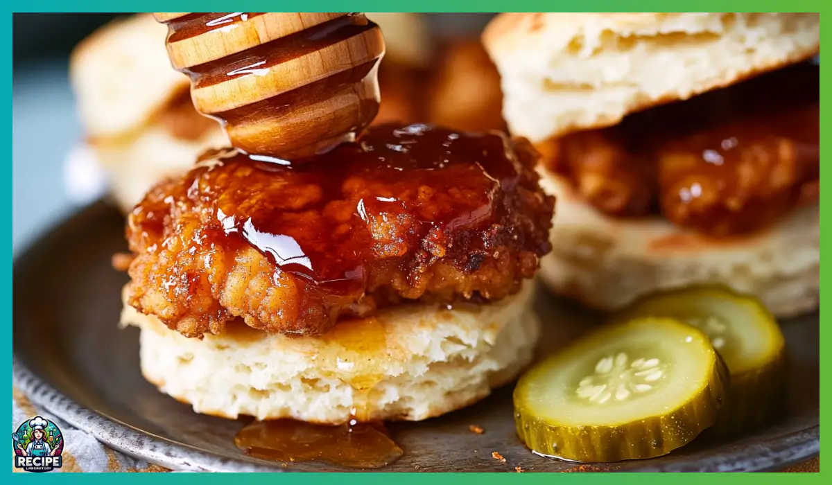 Hot Honey Chicken Biscuits