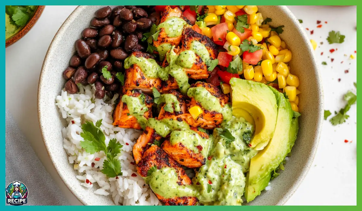 Salmon Burrito Bowls