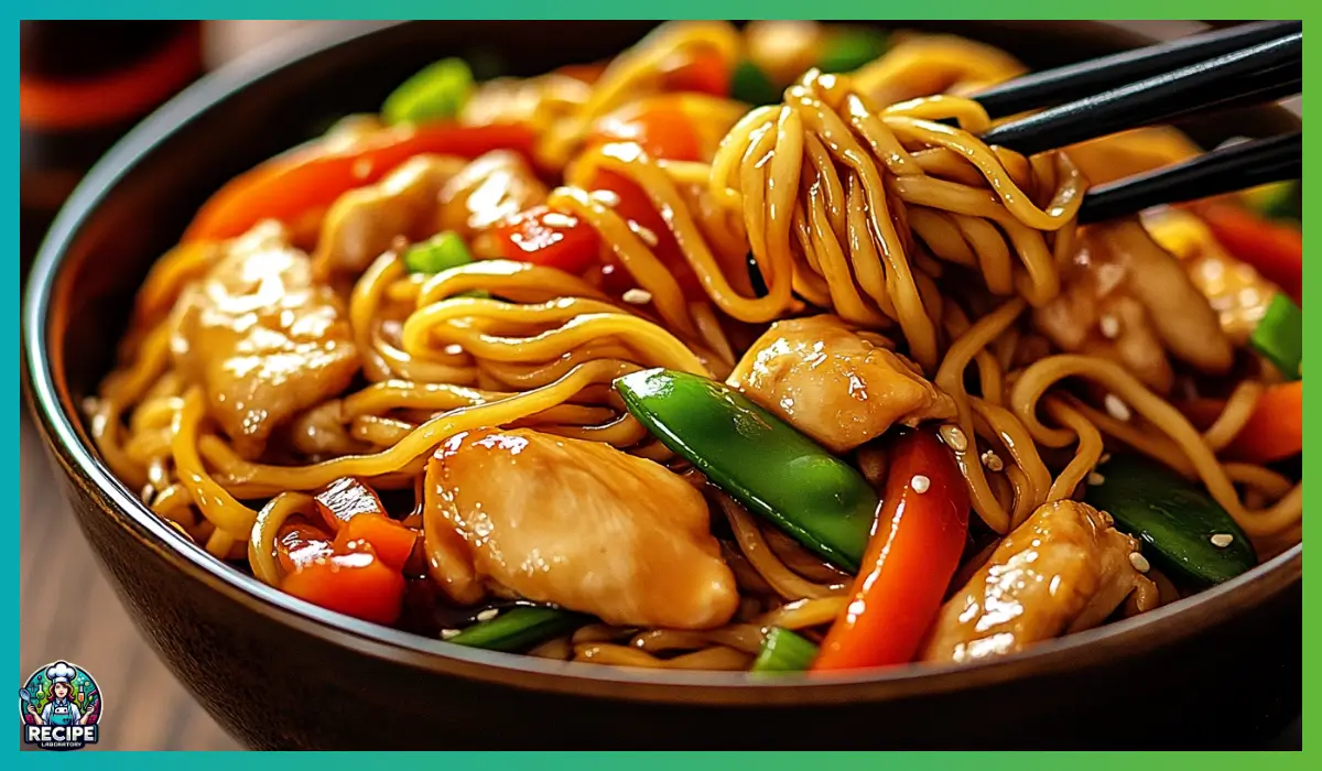 Chicken Lo Mein Recipe