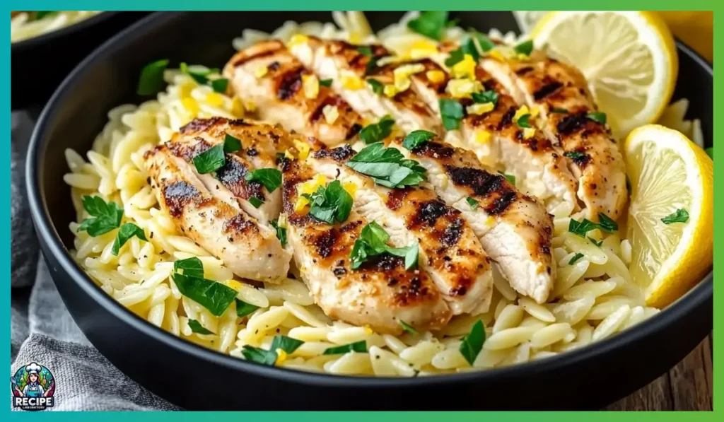 Lemon Chicken Orzo Recipe