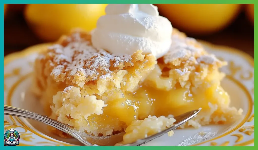 Magic Lemon Cobbler