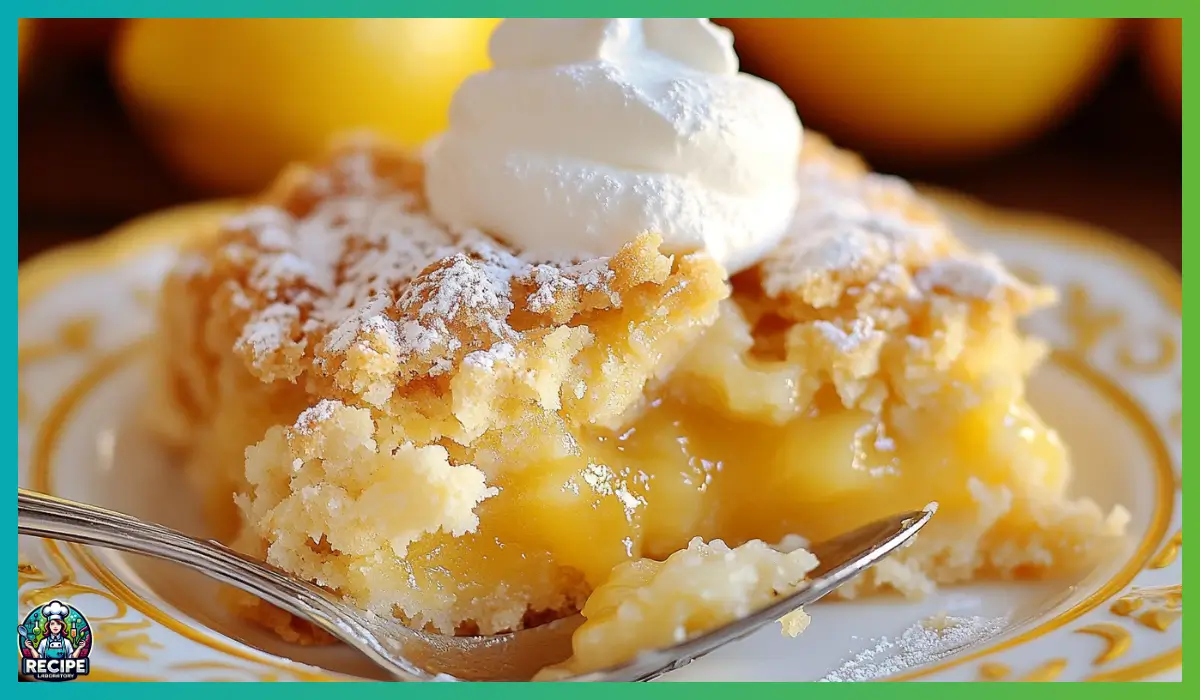 Magic Lemon Cobbler