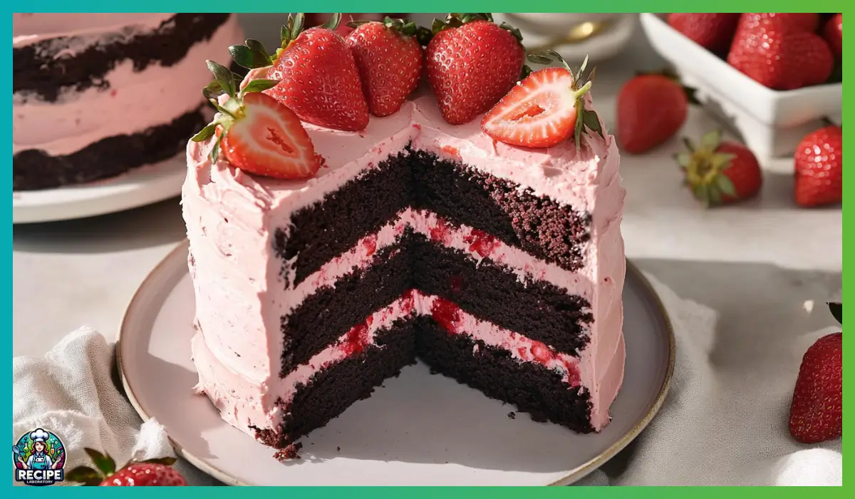 Strawberry Chocolate Cake