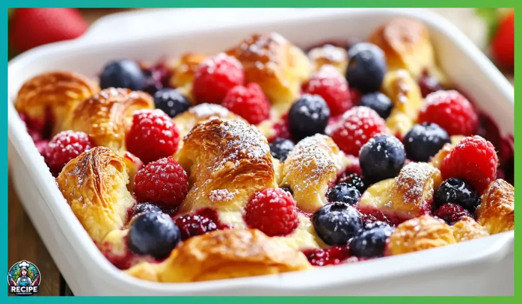 Berry Croissant Bake