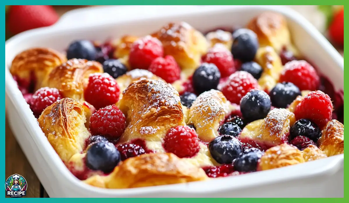 Berry Croissant Bake