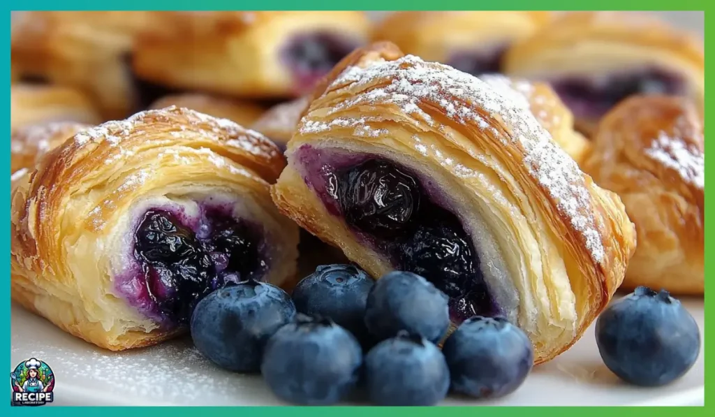 Blueberry Puff Pastry Recipe