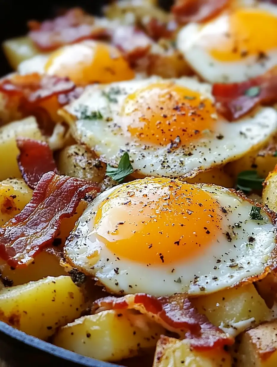 Simple Loaded Breakfast Skillet,