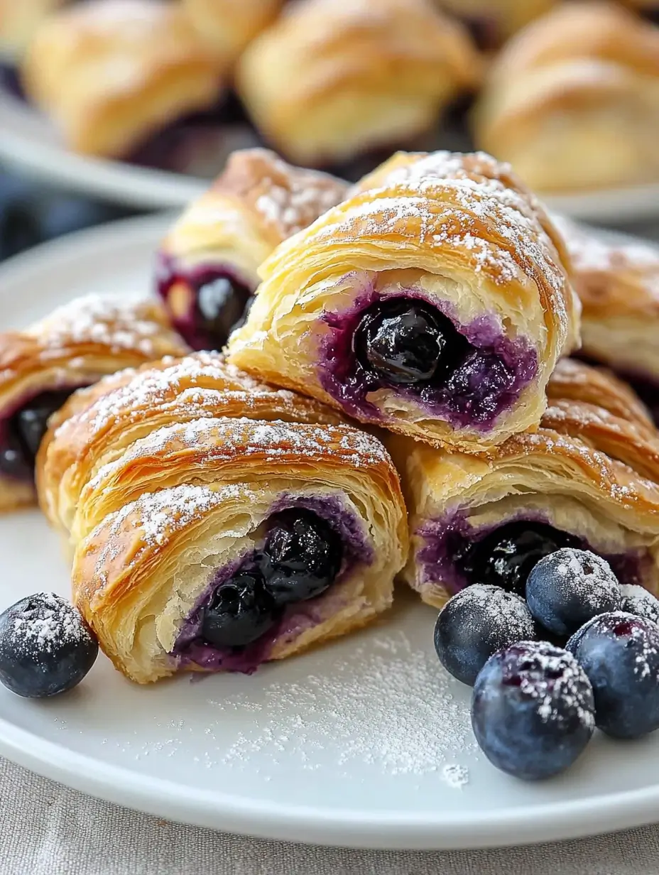 Blueberry Puff Pastry Recipe