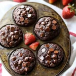 Chocolate Covered Strawberry Muffins