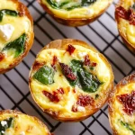 Spinach Feta Egg Cups