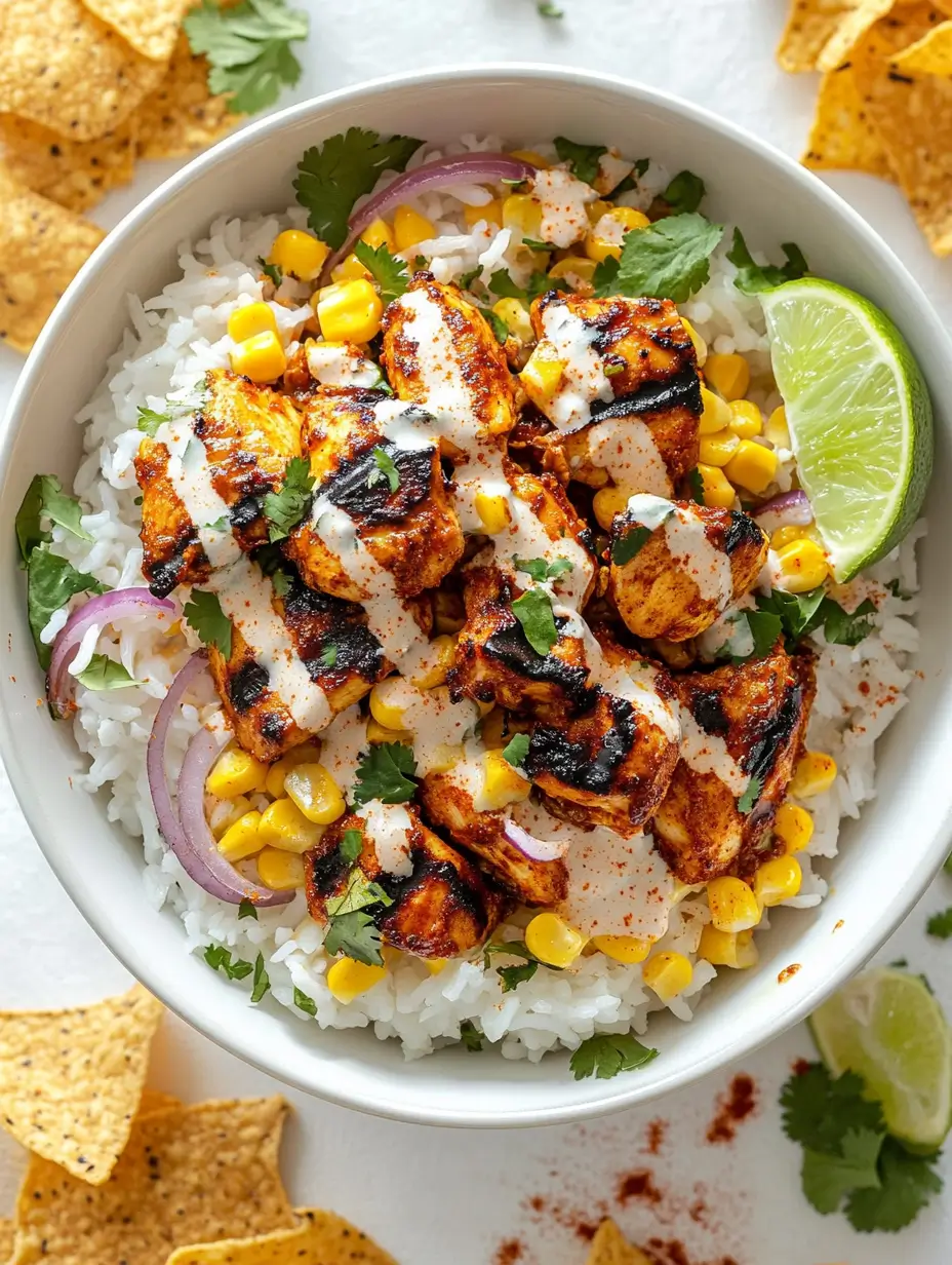 Street Corn Chicken Bowl