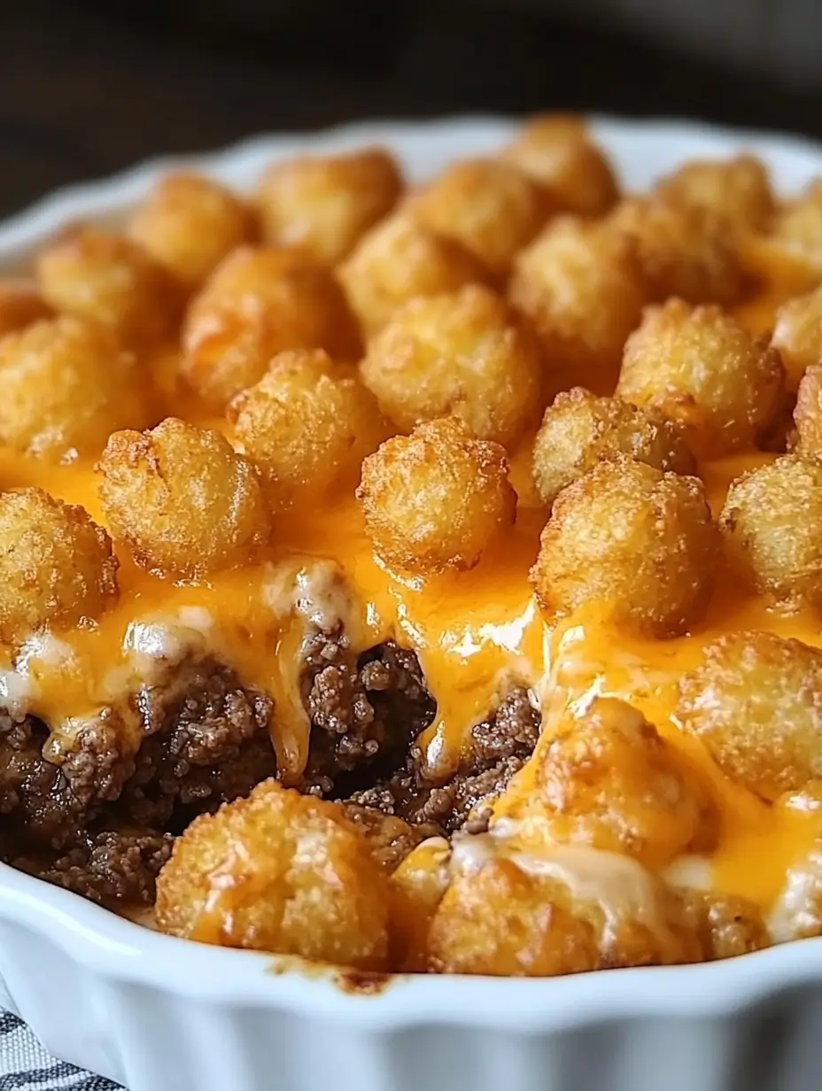 Cheesy Tater Tot Casserole