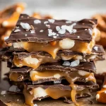 Salted Caramel Pretzel Bark