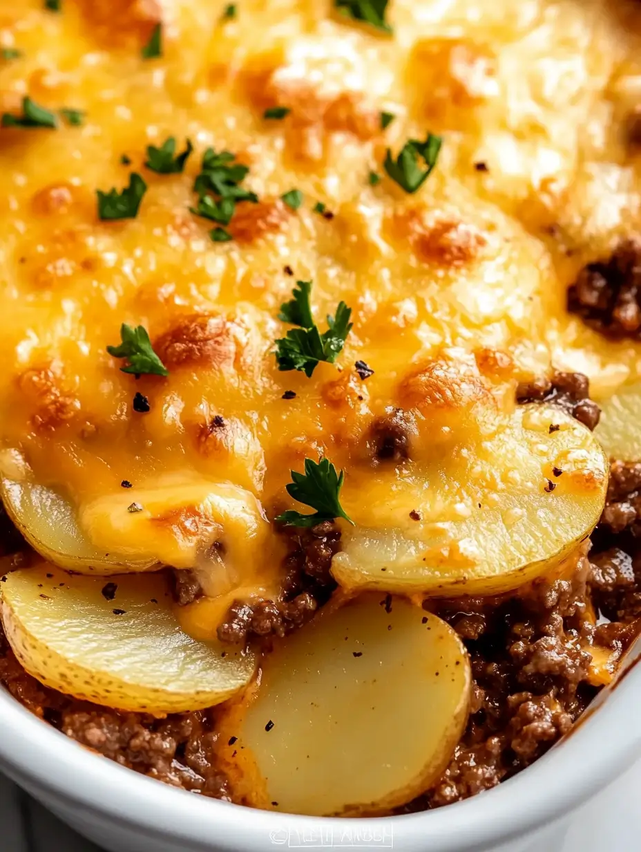 Cheesy hobo casserole