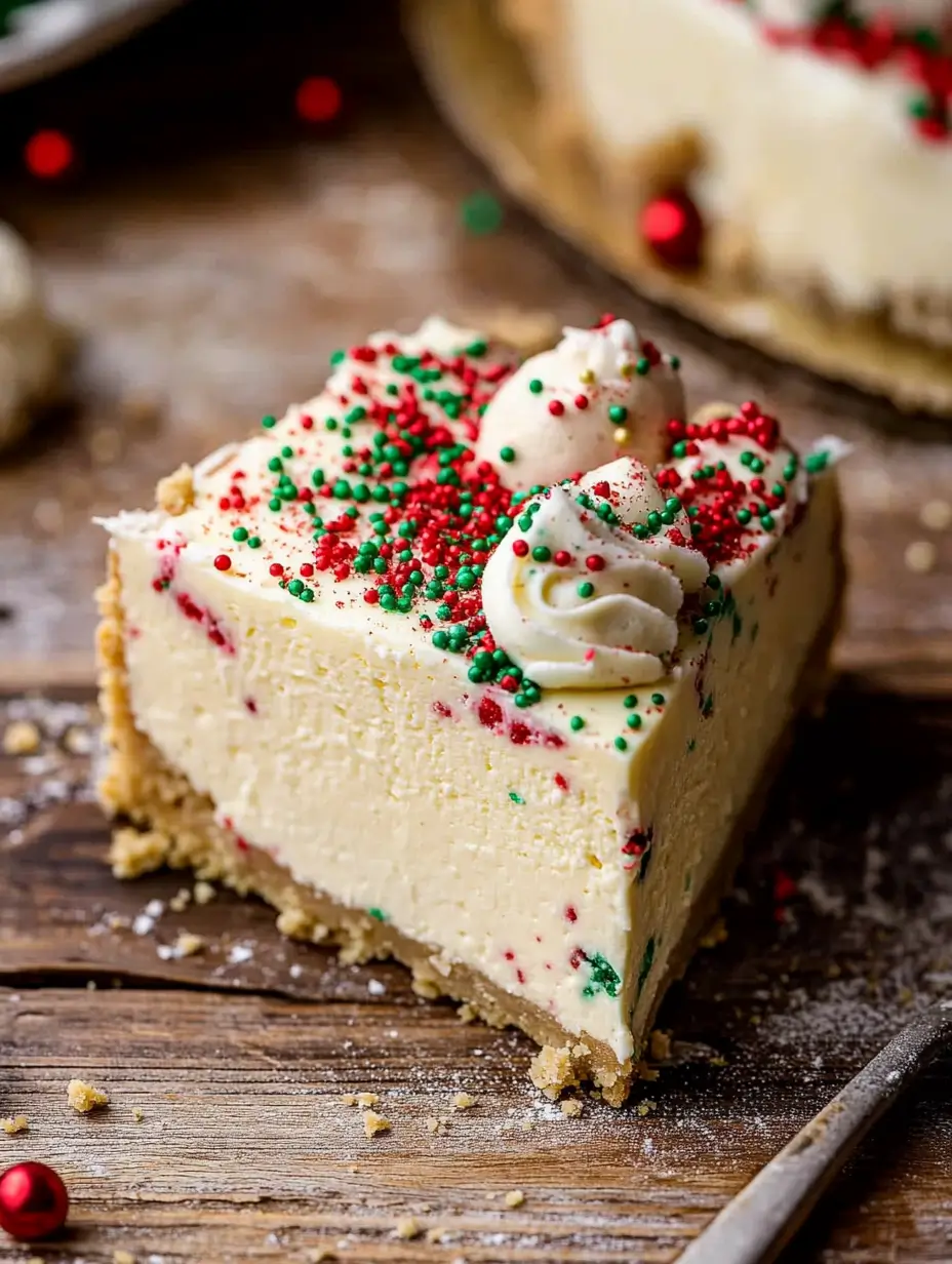 Sugar Cookie Cheesecake