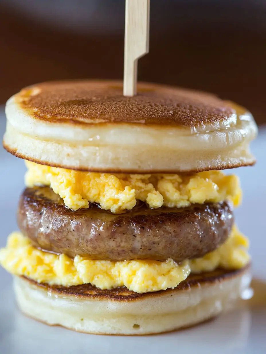 Pancake Sausage Sliders