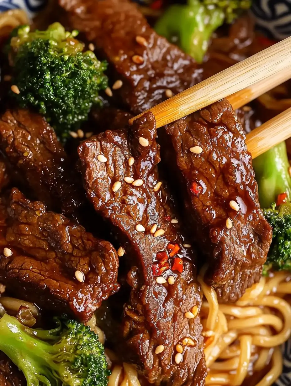 Beef and Broccoli Ramen