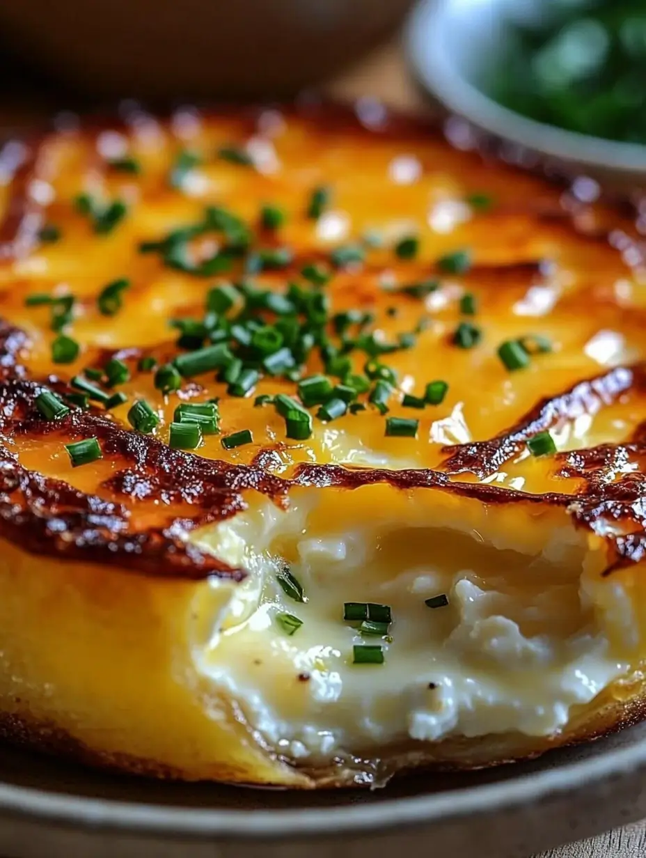 Baked cottage cheese eggs