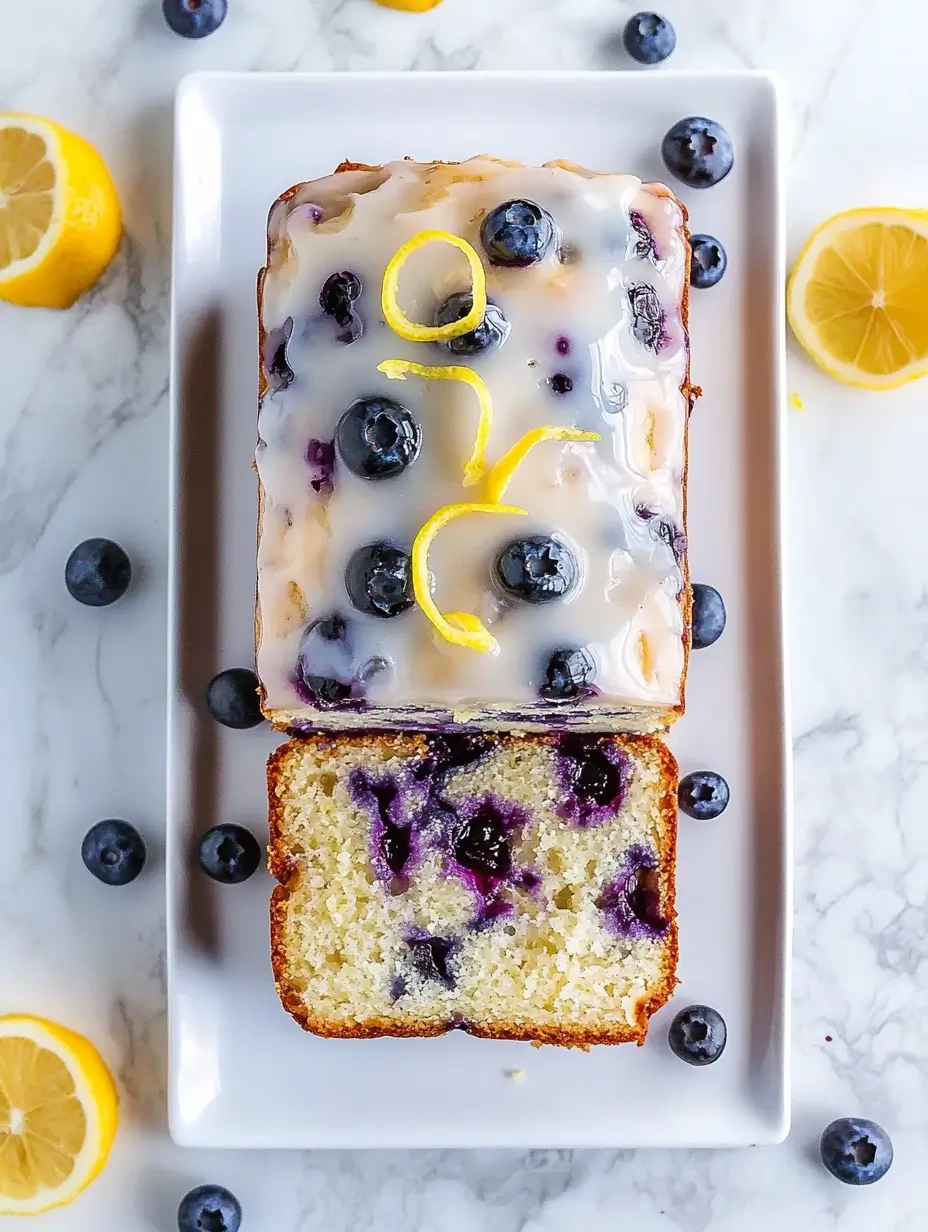 Lemon Blueberry Bread
