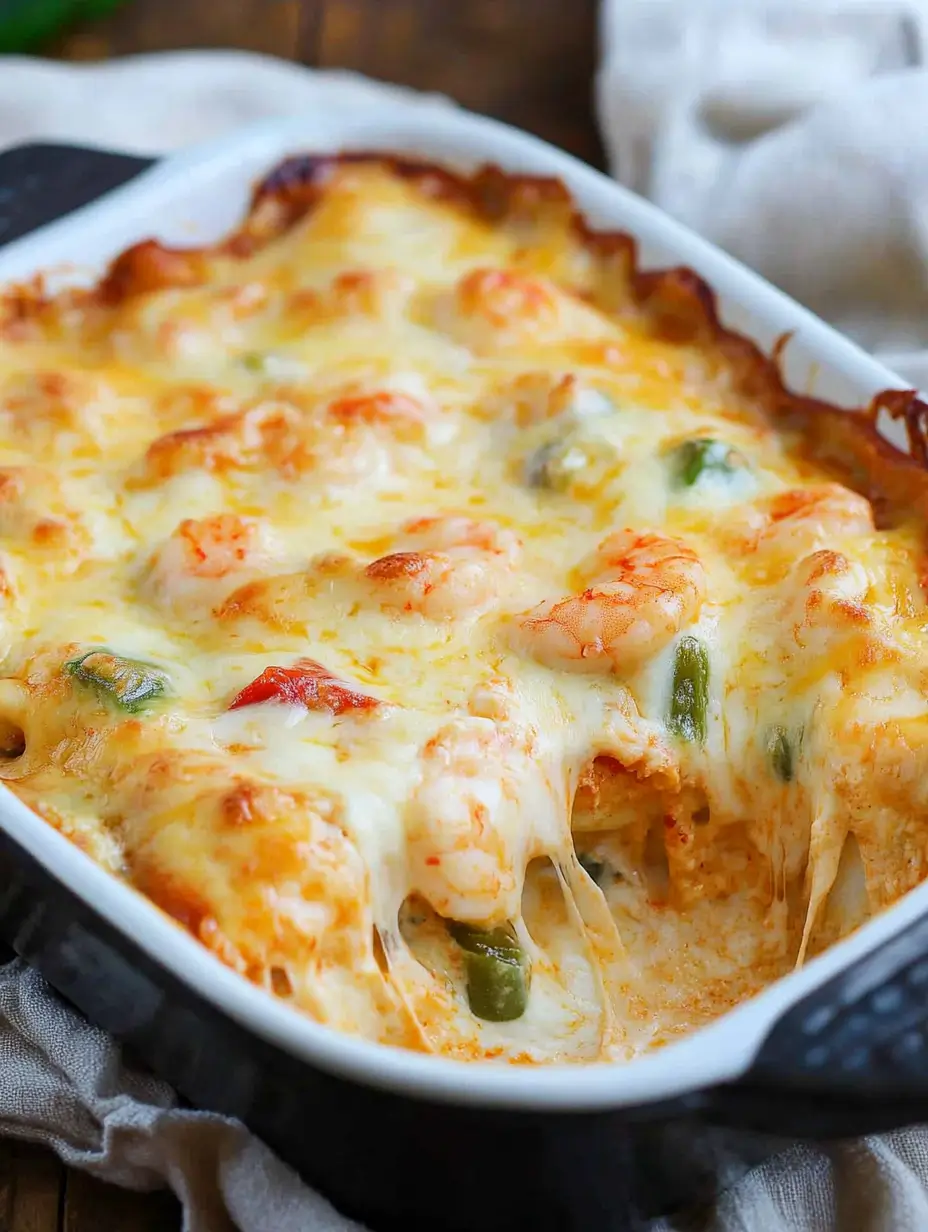 Spicy shrimp enchiladas