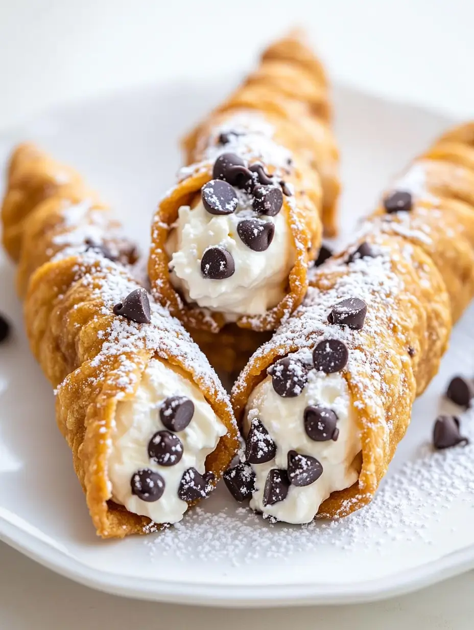 Easy 5-Ingredient Cannolis