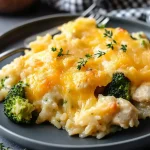 Cheesy Broccoli Chicken Casserole