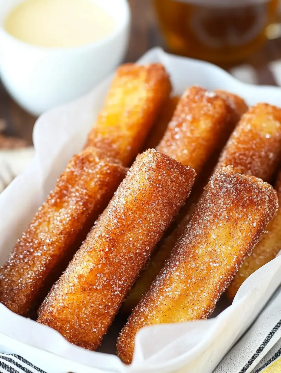 Cinnamon French Toast Sticks