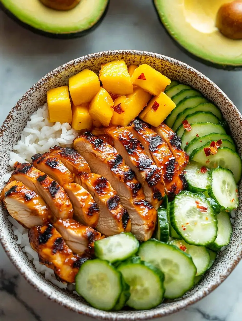 Hot Honey Chicken Bowls